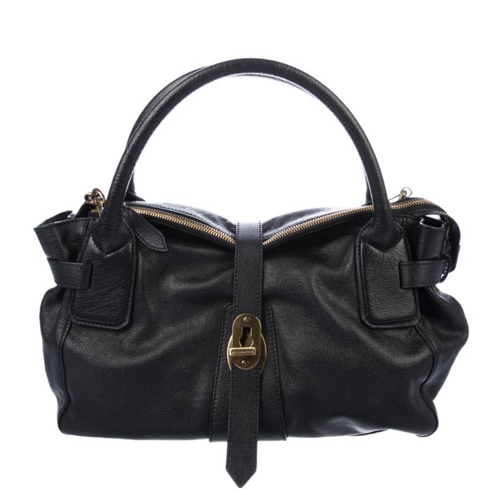 Burberry Textured Leather Bag